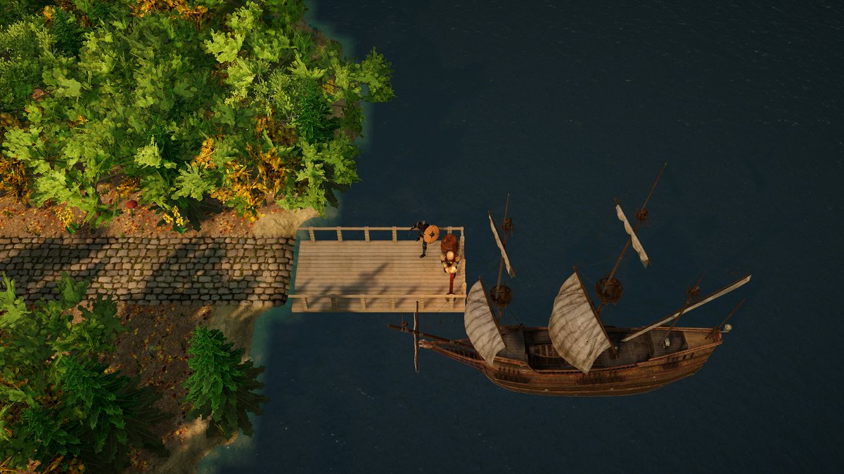 A ship at the pier of Gullhaven